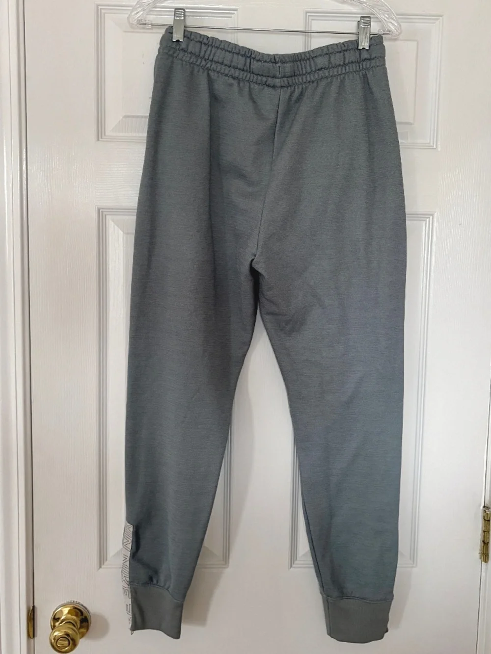 Nike Dri-Fit Joggers Fleece Sweatpants Grey Size Small